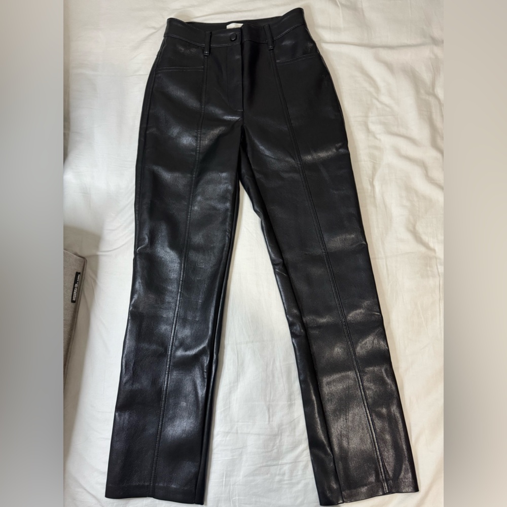 Wilfred Rebel Leather Pants - Picture 3 of 4
